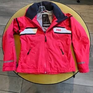 Helly Hansen Salt Original Sailing Jacket Water/Windproof Hood Sz SP Sporting